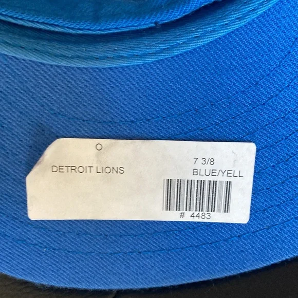 Vintage Detroit Lions Blue Cap - Picture 5 of 5